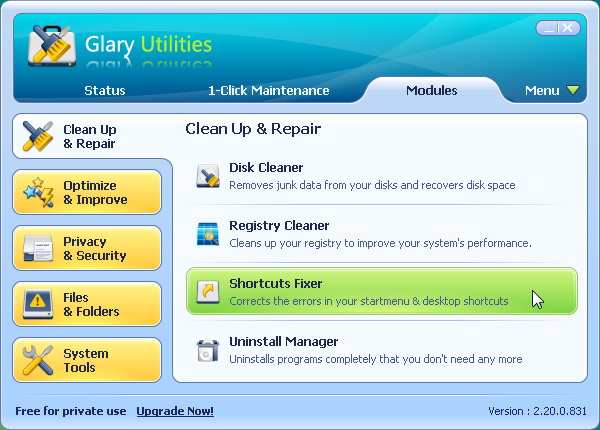 Glary Utilities Pro 5.209.0.238 download the new version for mac